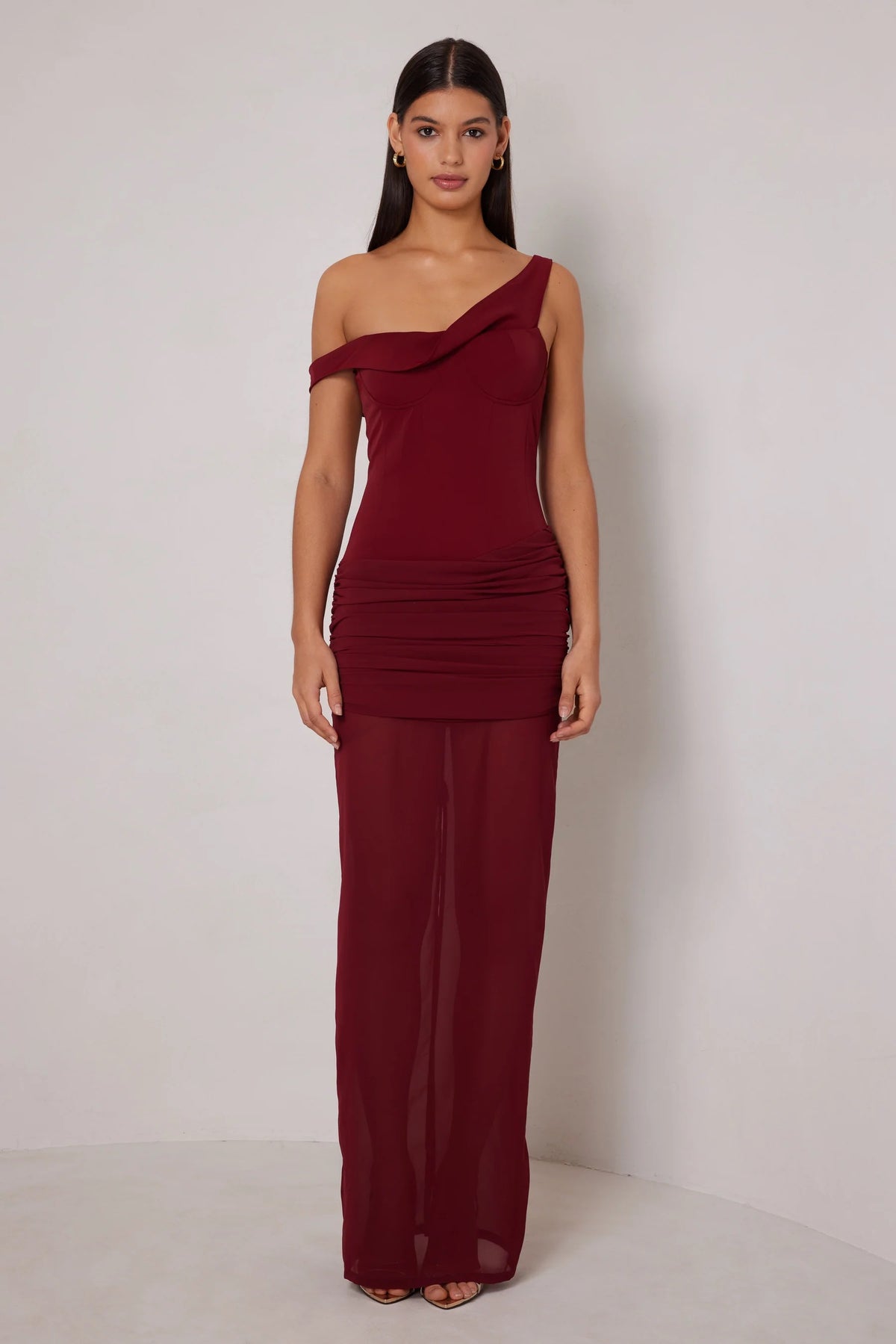 Elle Zeitoune Gizelle Dress - Wine
