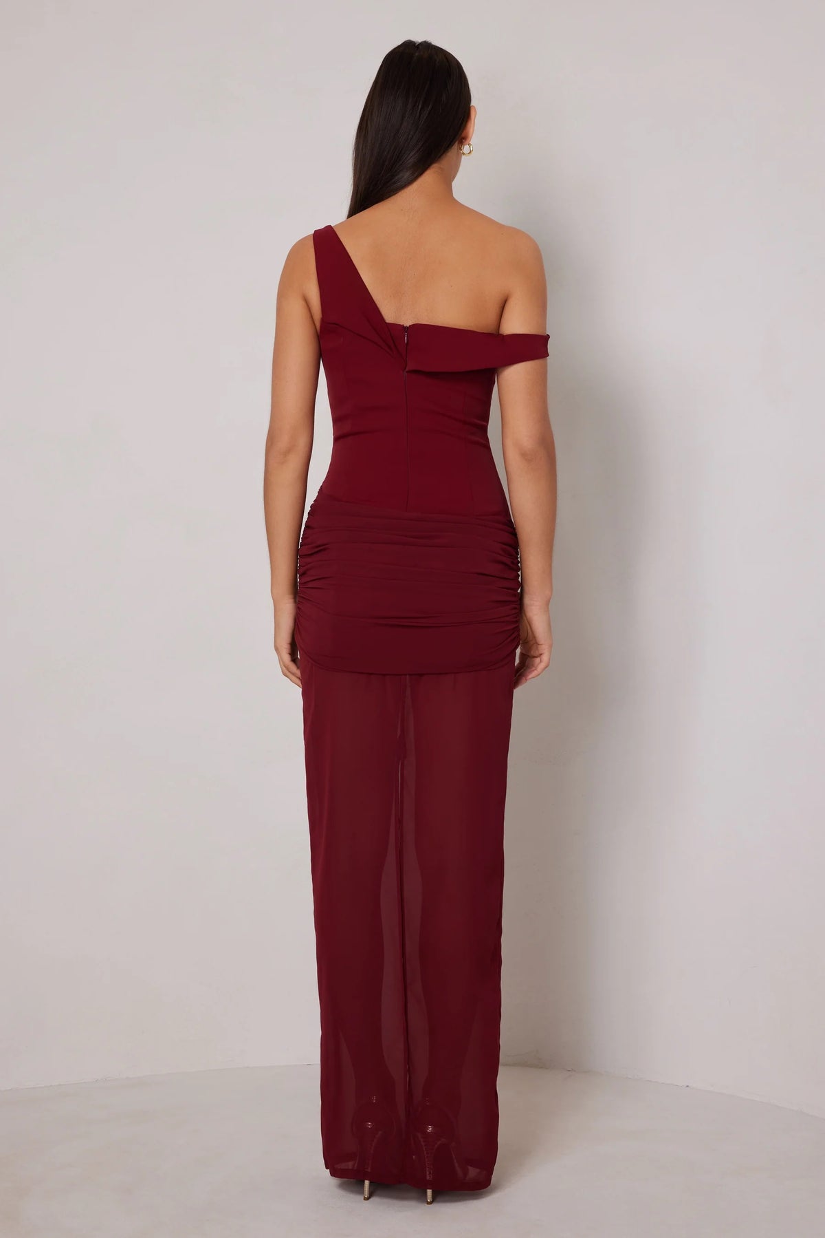 Elle Zeitoune Gizelle Dress - Wine