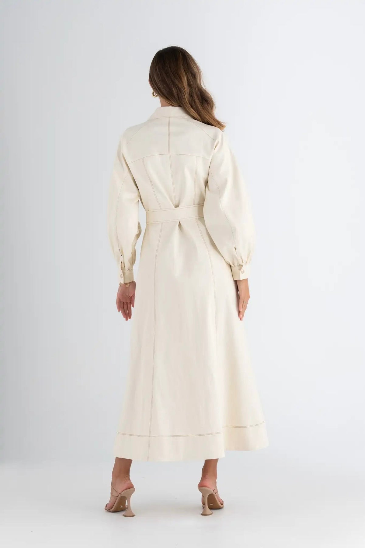 Pasduchas Abundance Shirt Midi - Dove