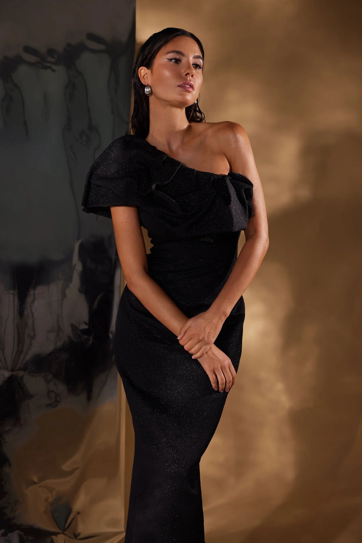 Elle Zeitoune Cayden Dress - Black