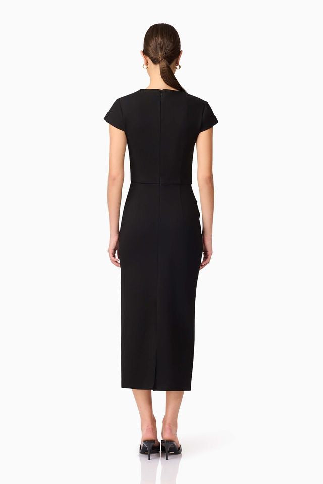 Elliatt Alina Midi Dress - Black