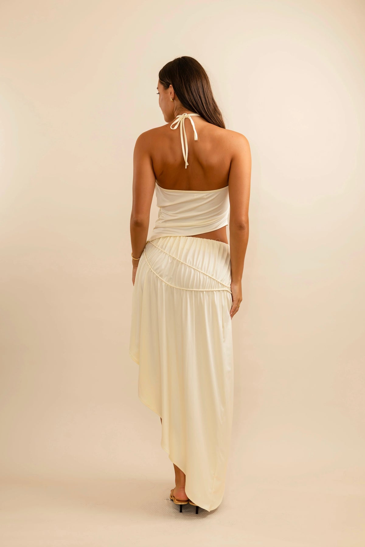 Koster Kulture Fleur Skirt - Cream