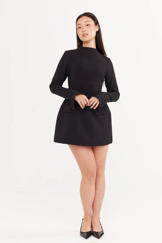Odd Muse The Ultimate Muse Split Sleeve Mini Dress - Black