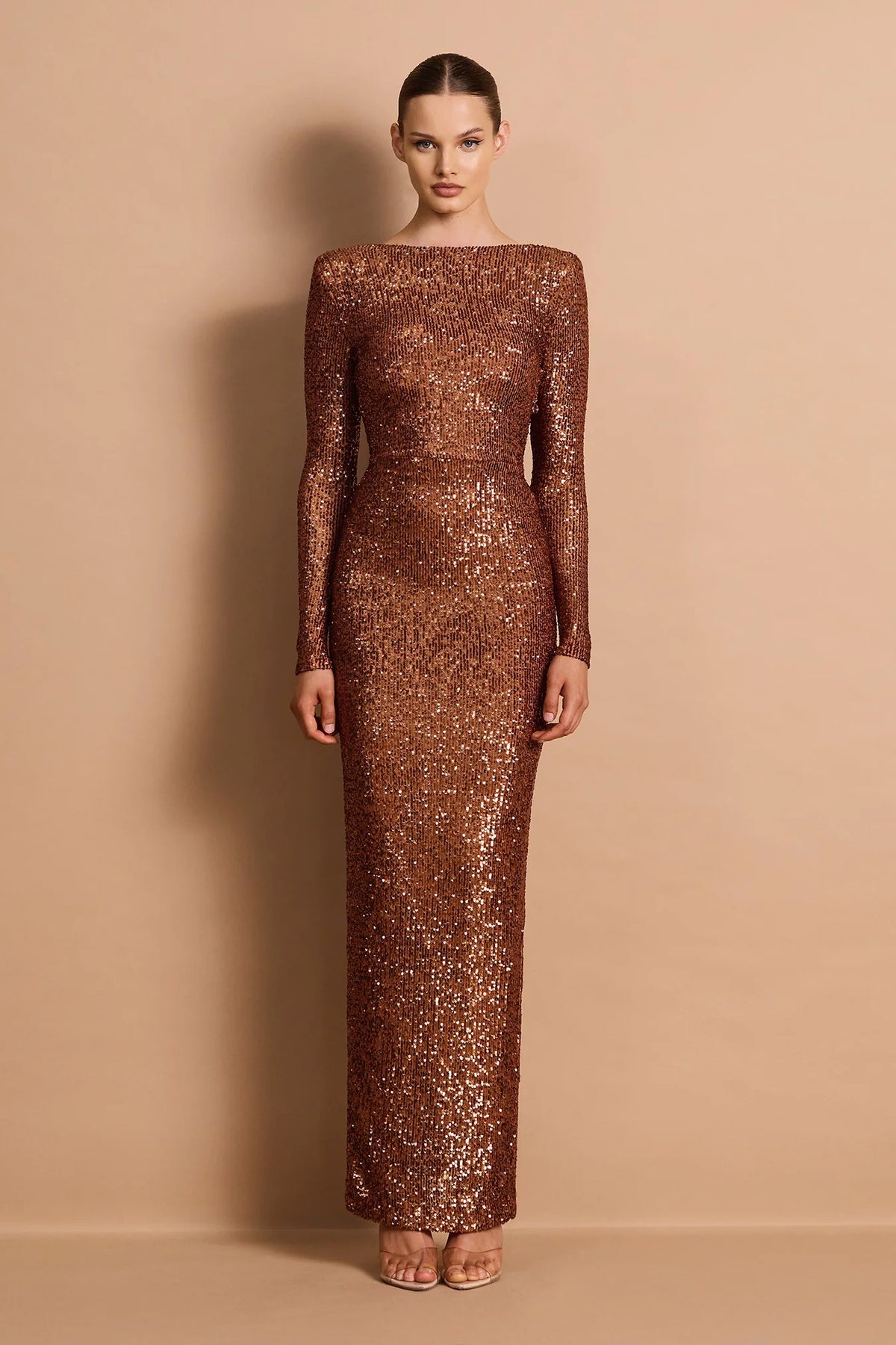 Nookie Halo 2-Way Maxi Dress - Toffee