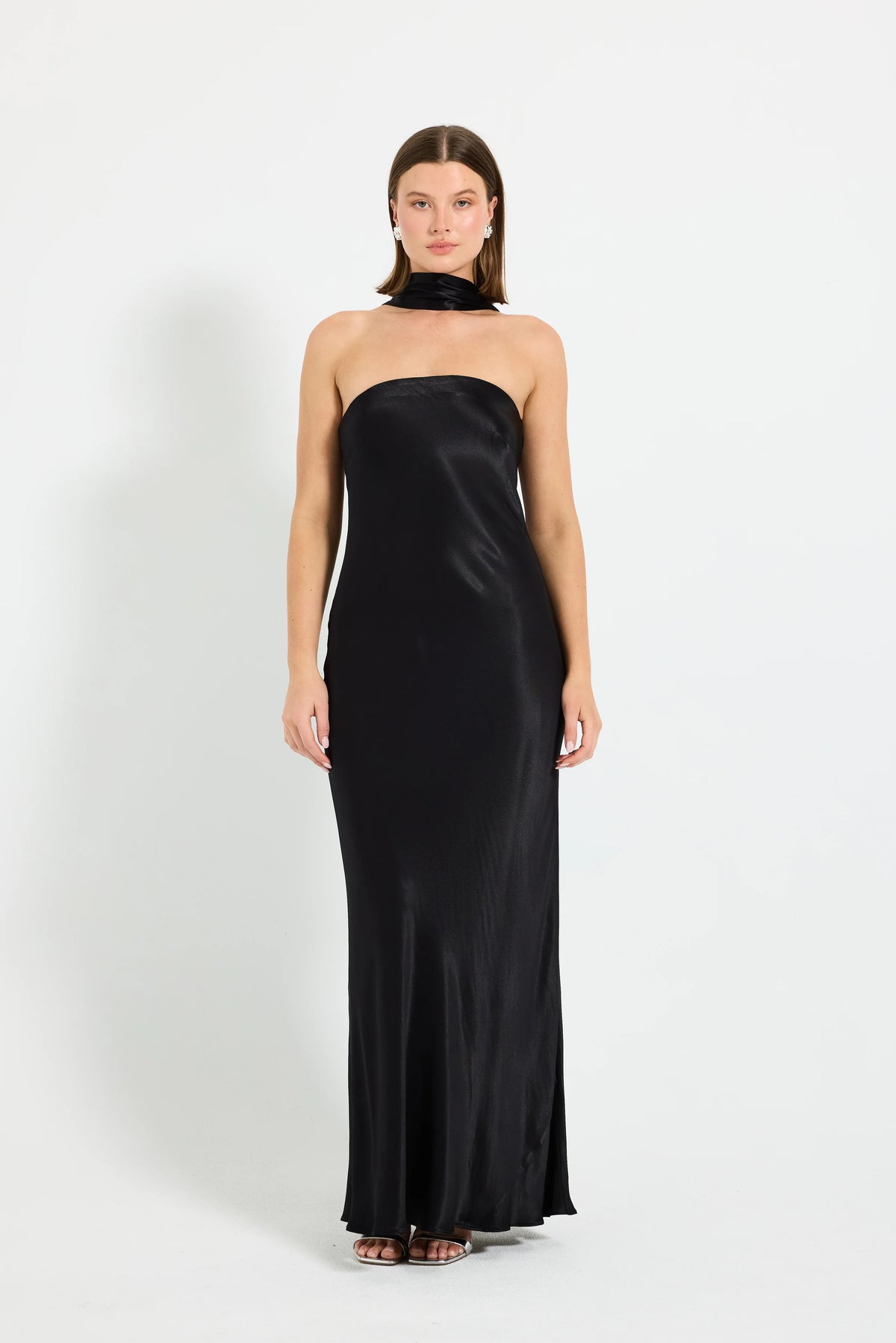 Pasduchas Quinn Strapless Maxi - Black