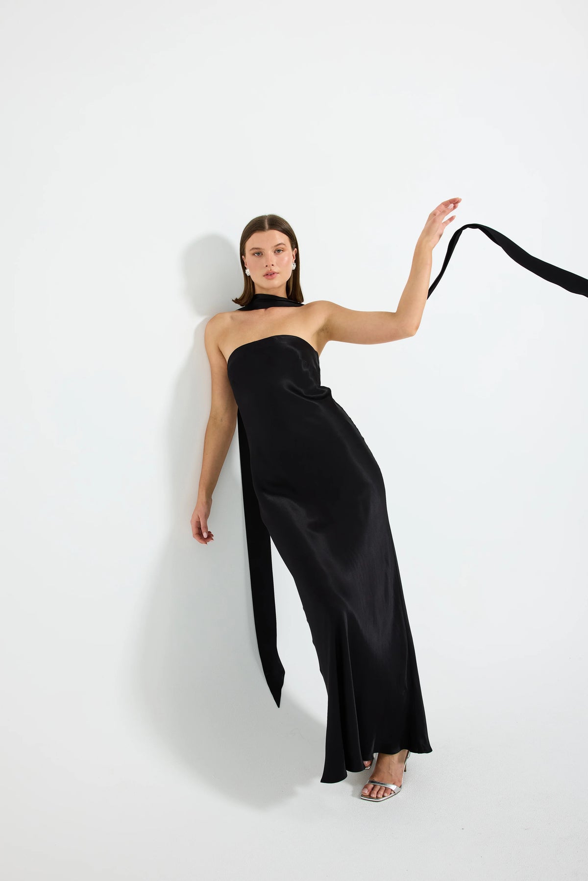 Pasduchas Quinn Strapless Maxi - Black