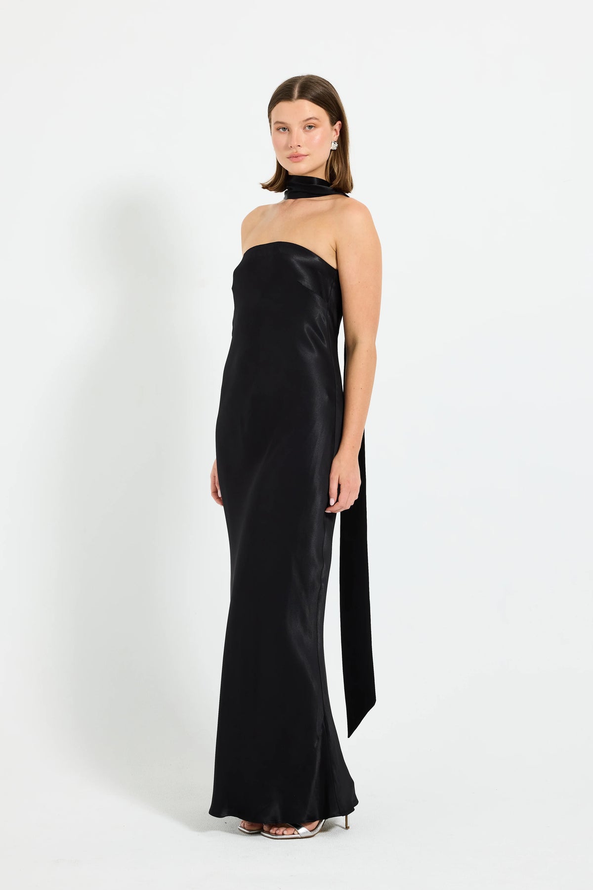 Pasduchas Quinn Strapless Maxi - Black