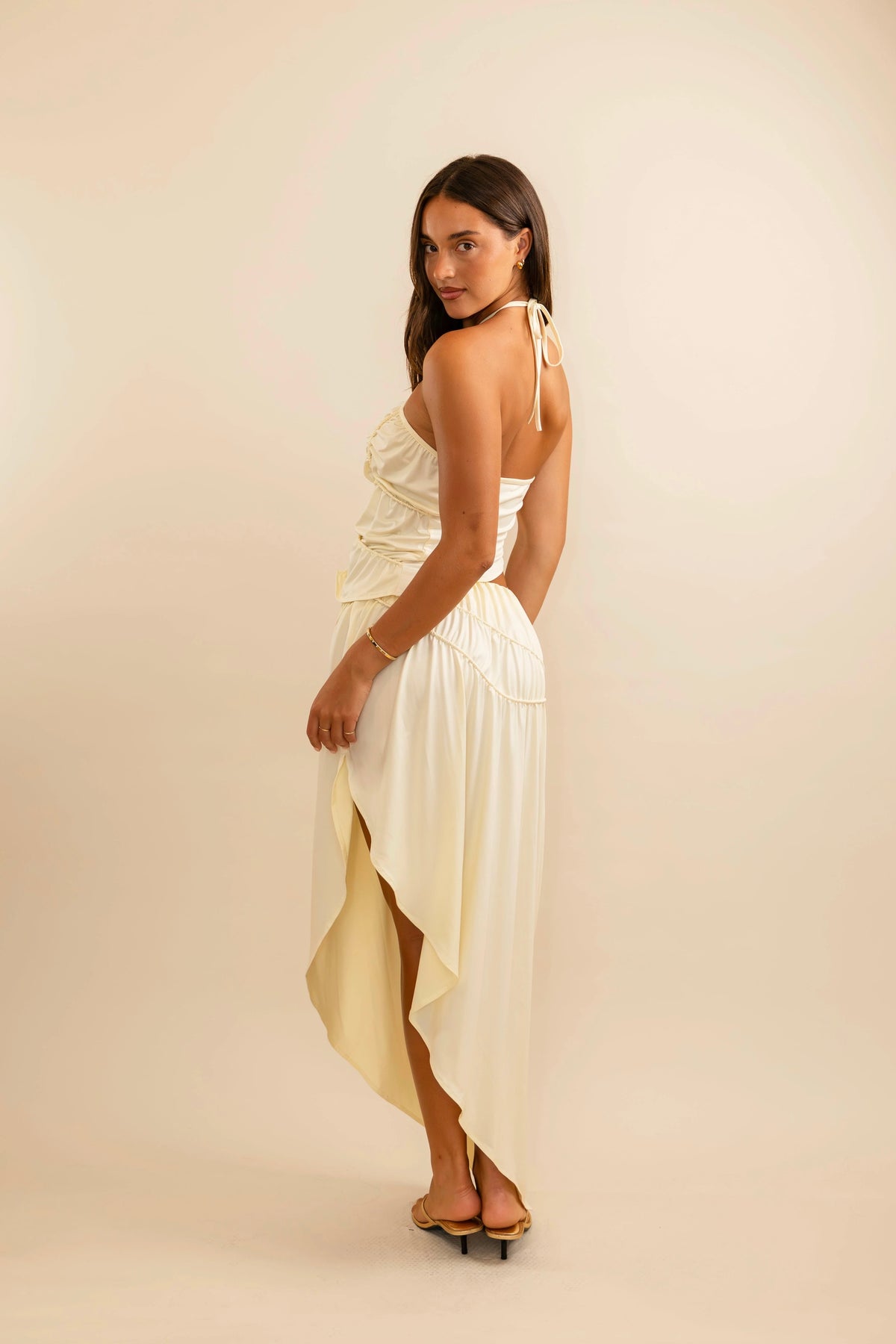 Koster Kulture Fleur Skirt - Cream