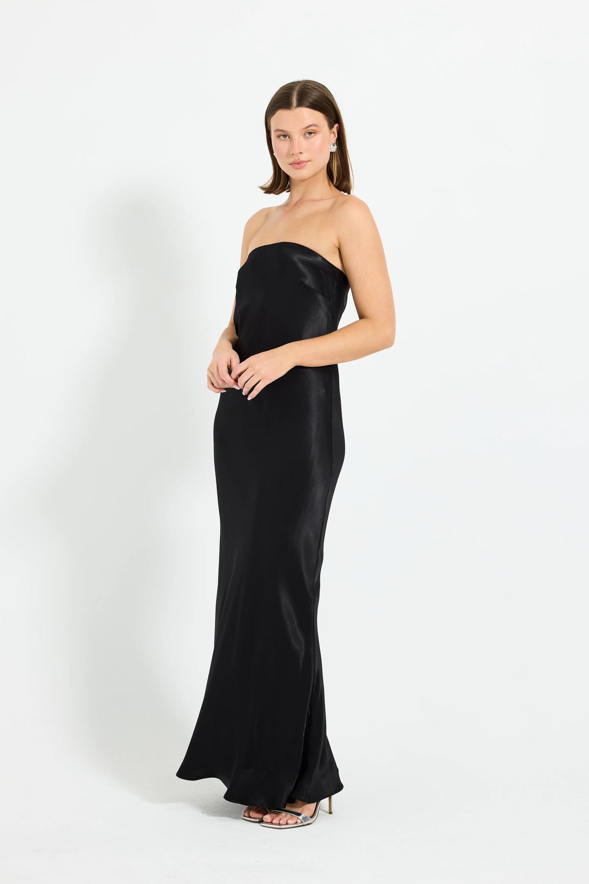 Pasduchas Quinn Strapless Maxi - Black