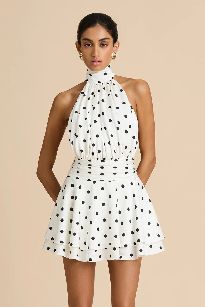 Sonya Isabeli Mini Dress - Polka Dots