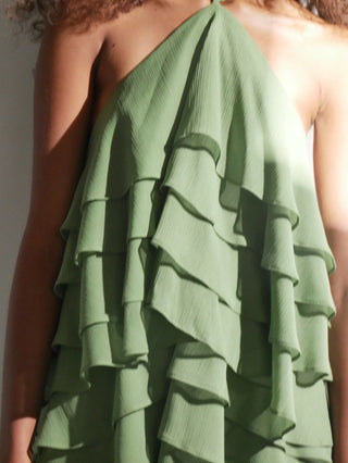 Third Form Gaia Tiered Maxi Dress - Juniper