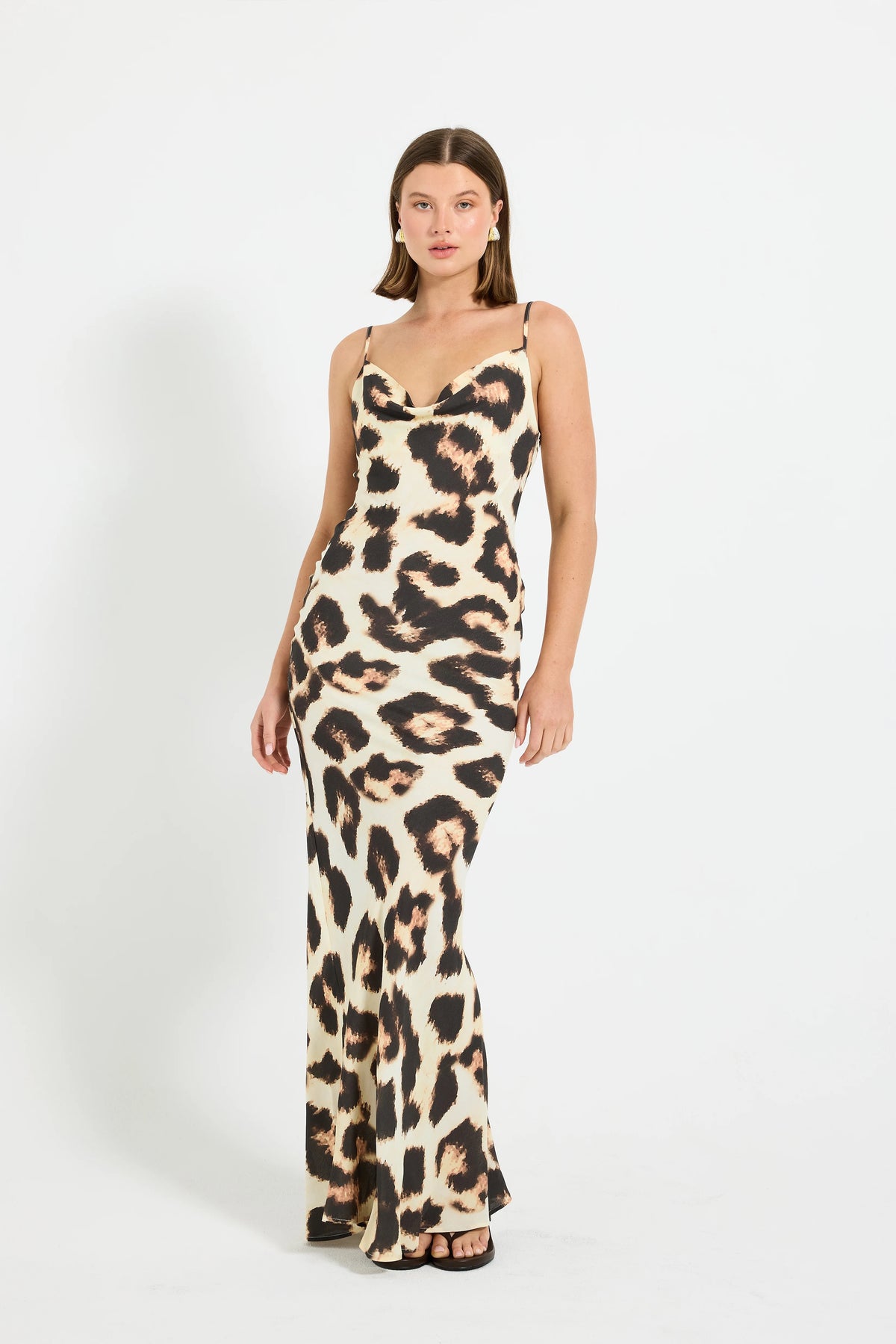 Pasduchas Alba Cowl Maxi - Leopard