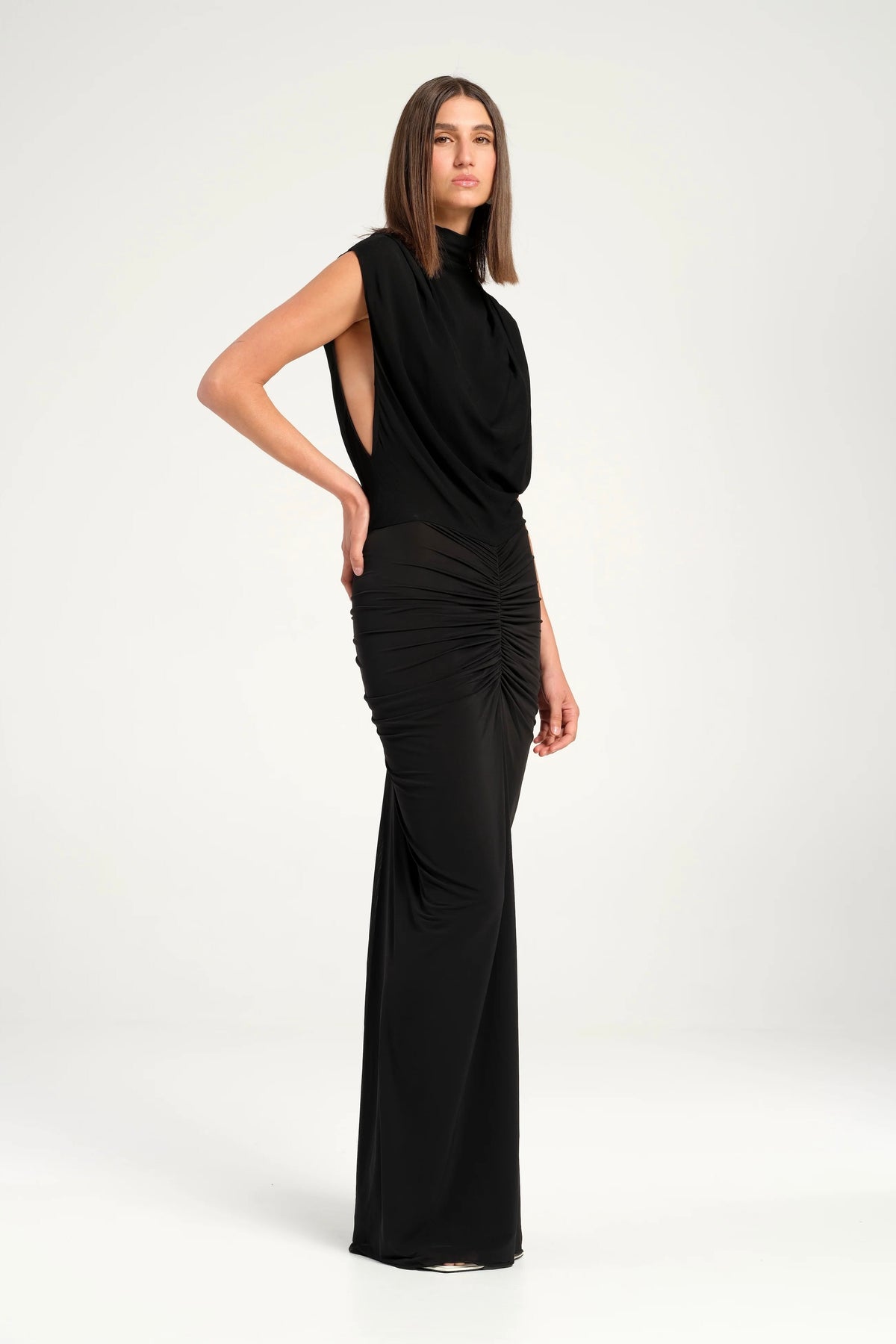 Benni Willow Maxi Dress - Black