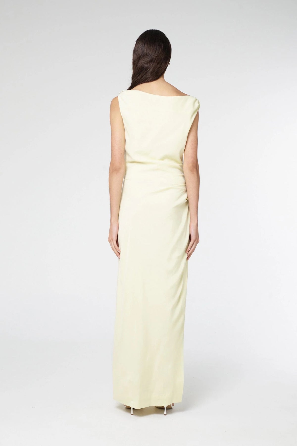 Third Form Athena Off Shoulder Maxi Dress - Sorbet