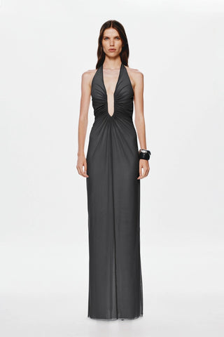 Misha Chroma Two Tone Dress - Grey