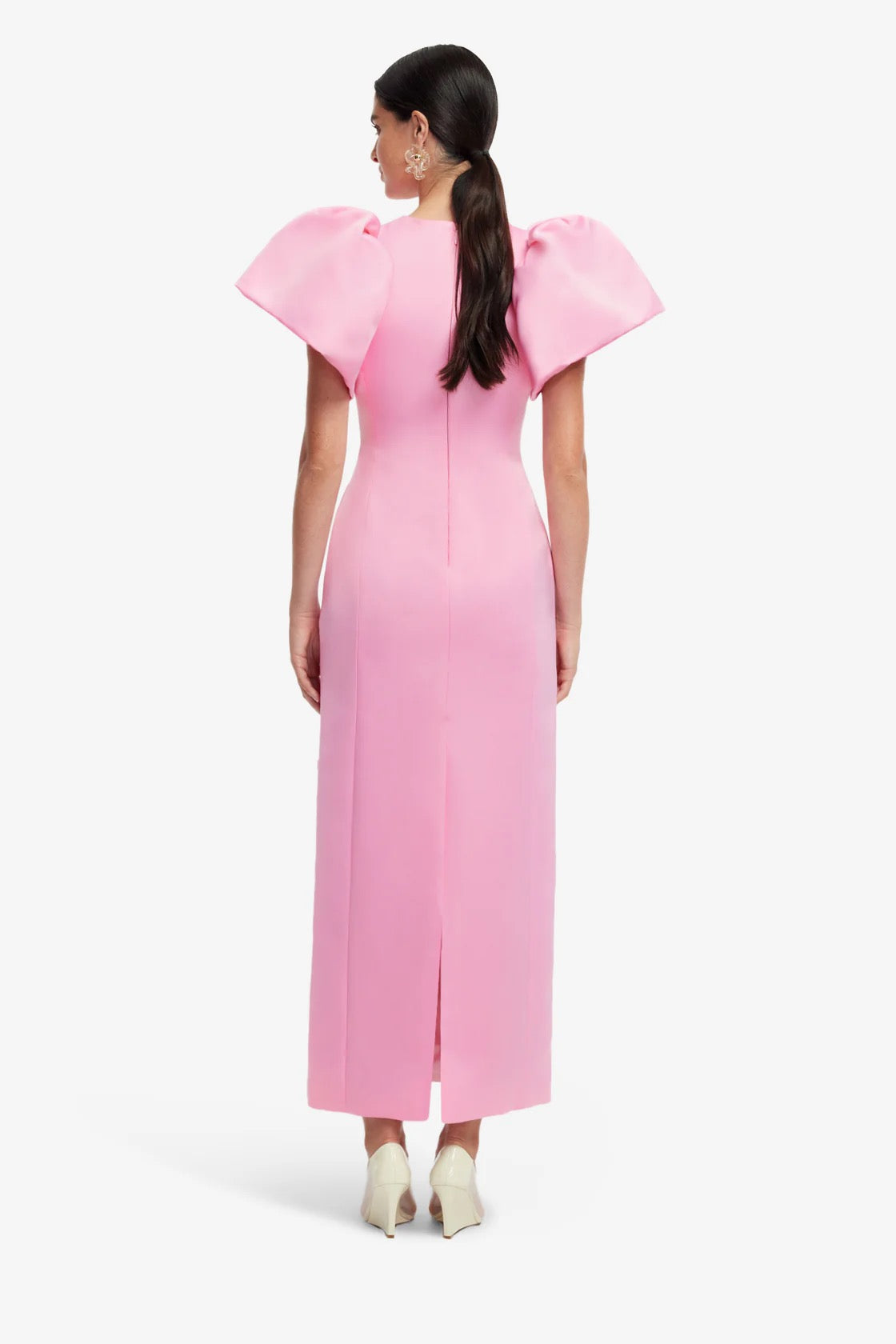 Leo Lin Lucinda Appliqué Maxi Dress - Baby Pink