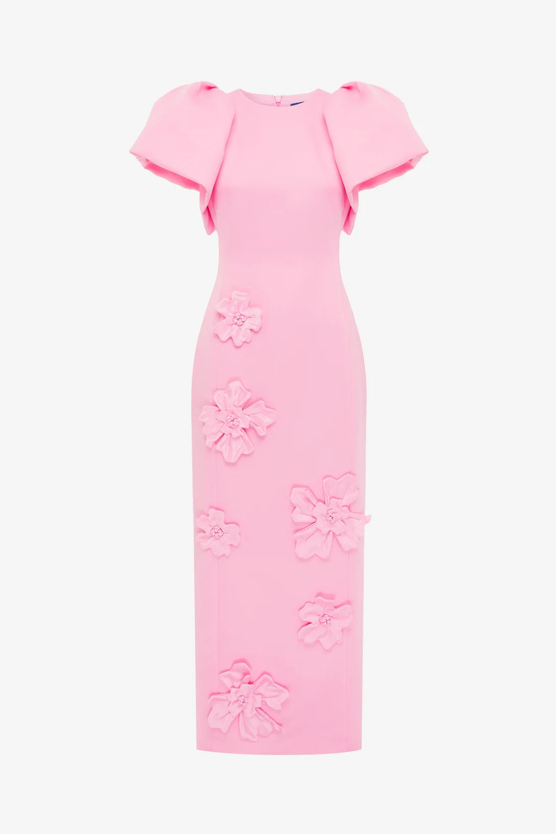 Leo Lin Lucinda Appliqué Maxi Dress - Baby Pink