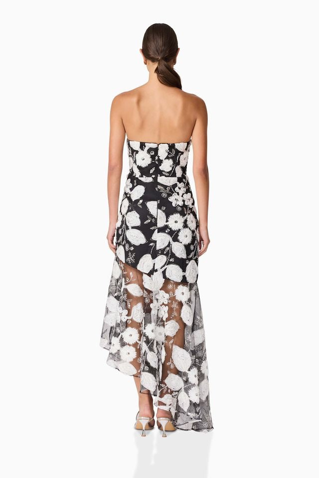 Elliatt Carol Gown - Black & White