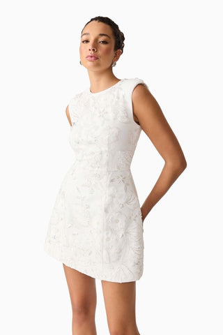 Elliatt Carol Tulip Mini Dress - White