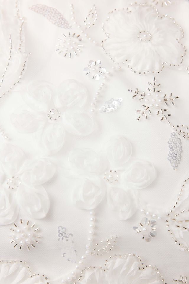 Elliatt Carol Tulip Mini Dress - White