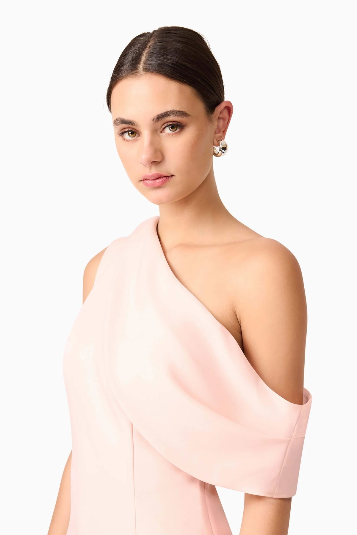 Elliatt Ava Asymmetrical Dress - Soft Pink