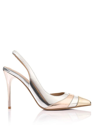 Lana Wilkinson Lou Lou Pump Heels - Mixed Metallic