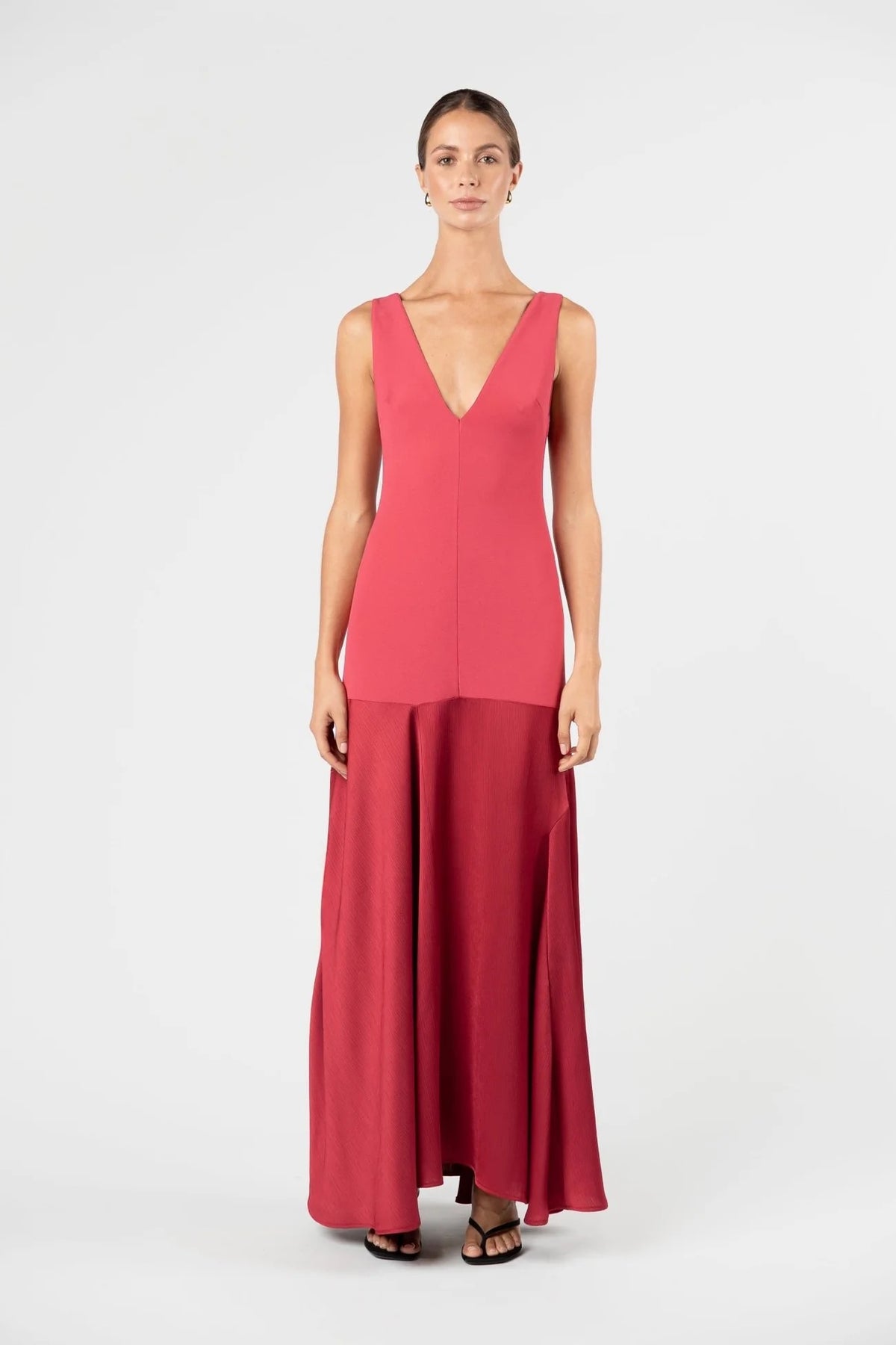 One Fell Swoop Venetian Maxi Dress - Venetian Red