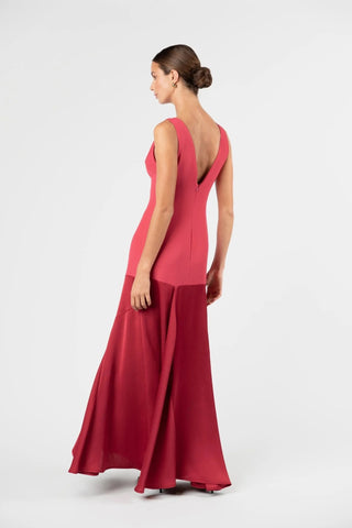 One Fell Swoop Venetian Maxi Dress - Venetian Red