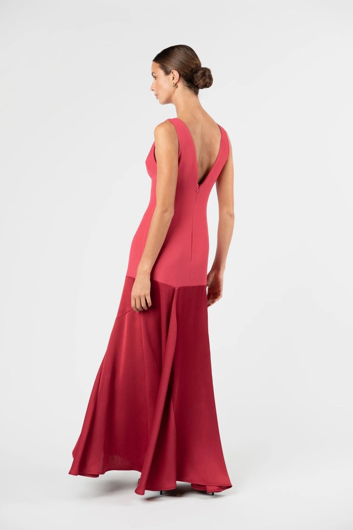 One Fell Swoop Venetian Maxi Dress - Venetian Red