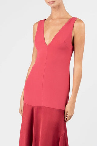 One Fell Swoop Venetian Maxi Dress - Venetian Red