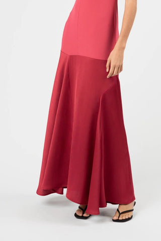 One Fell Swoop Venetian Maxi Dress - Venetian Red