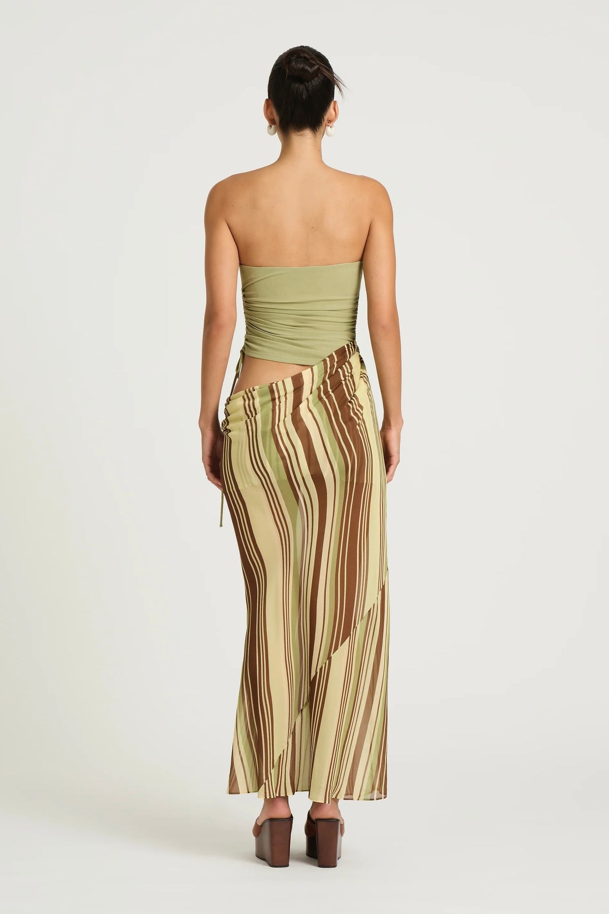 Benni Roscoe Maxi Dress - Earth Stripe