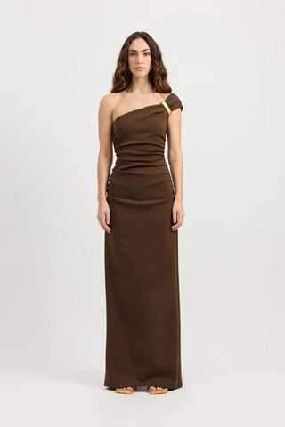 Tojhà Emery Dress - Chocolate
