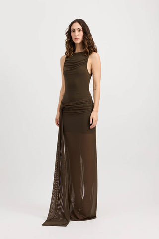 Tojhà Wren Dress - Chocolate