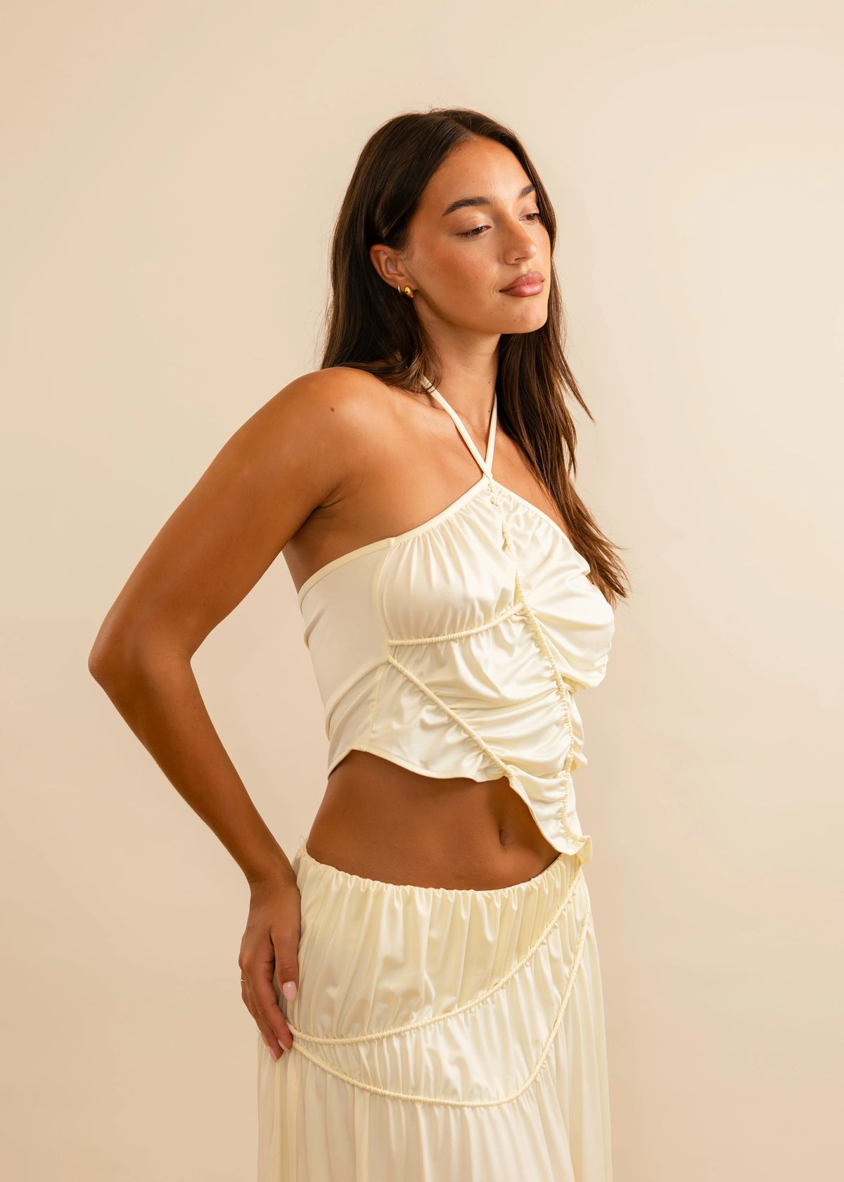 Koster Kulture Fleur Top - Cream
