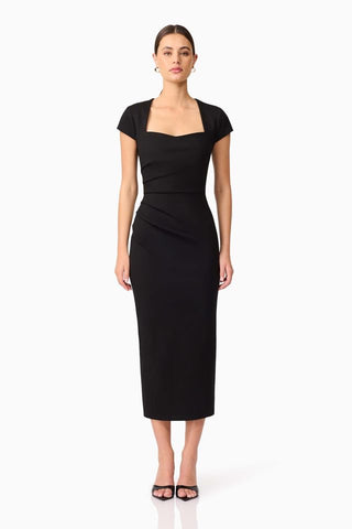 Elliatt Alina Midi Dress - Black