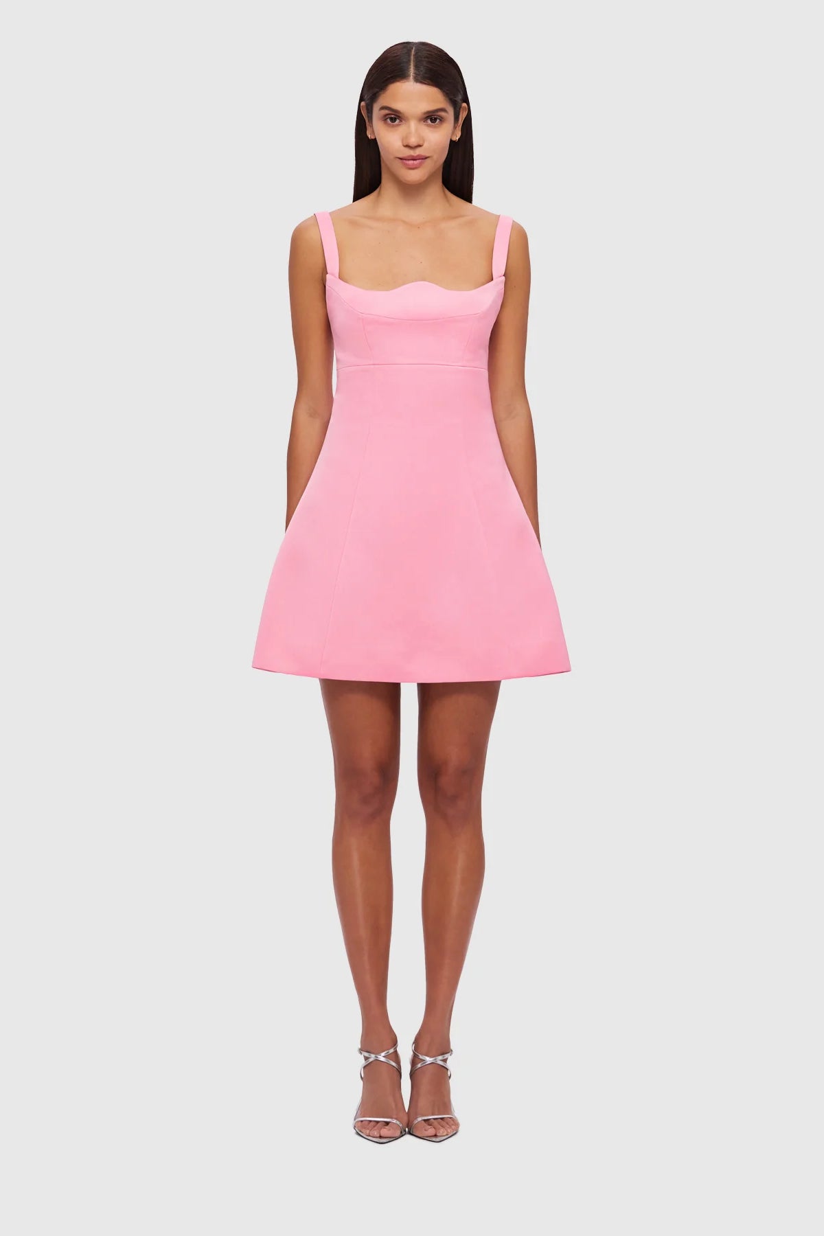 Leo Lin Jacinta Mini Dress - Bubblegum - Dress Hire AU Leo Lin Jacinta Mini Dress - Bubblegum - Dress Hire AU