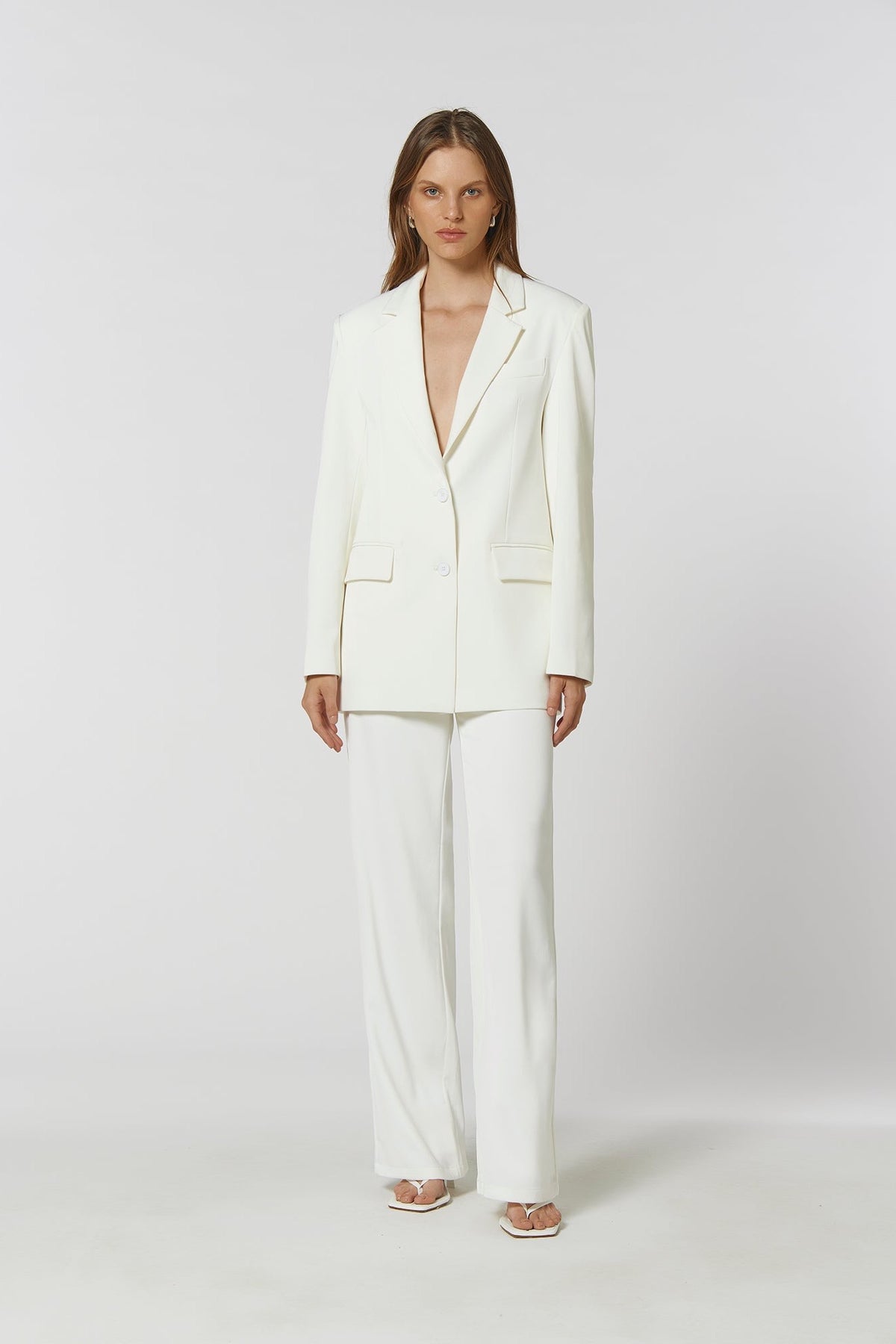 Kianna Joslyn Blazer - Ivory
