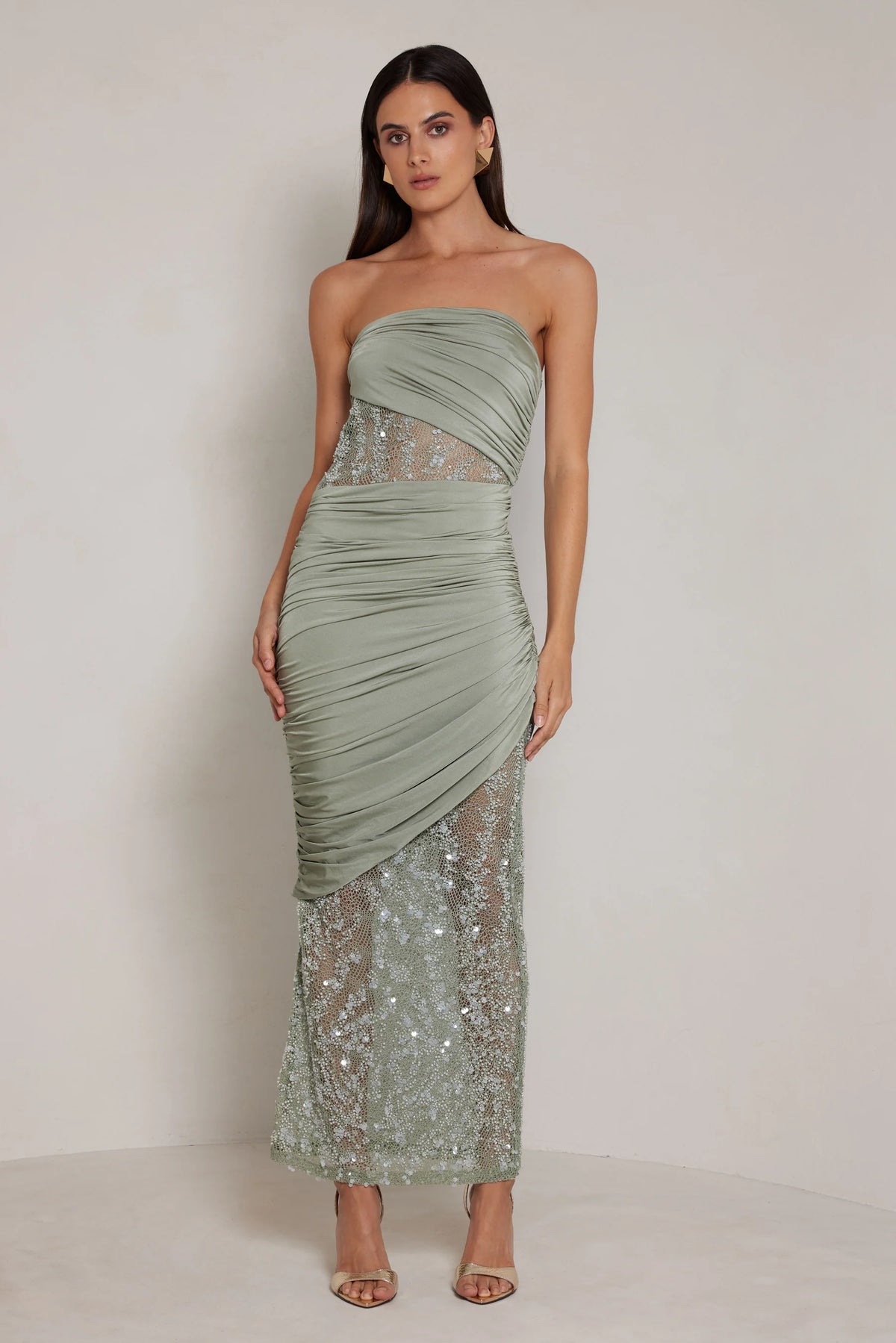 Elle Zeitoune Journee Dress - Sage