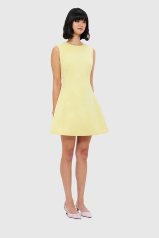 Leo Lin Chloe Sleeveless Mini Dress - Sorbet Yellow