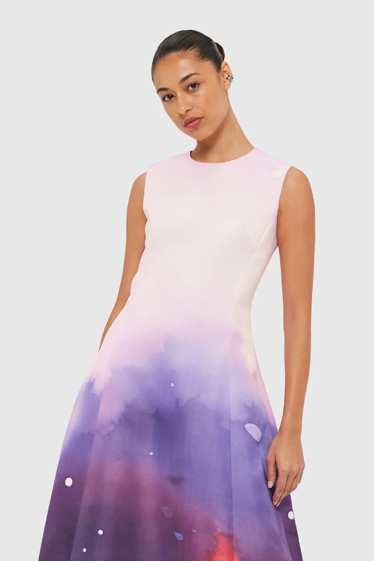 Leo Lin Cleo Sleeveless Midi Dress - Fairground Print - Dress Hire AU Leo Lin Cleo Sleeveless Midi Dress - Fairground Print - Dress Hire AU