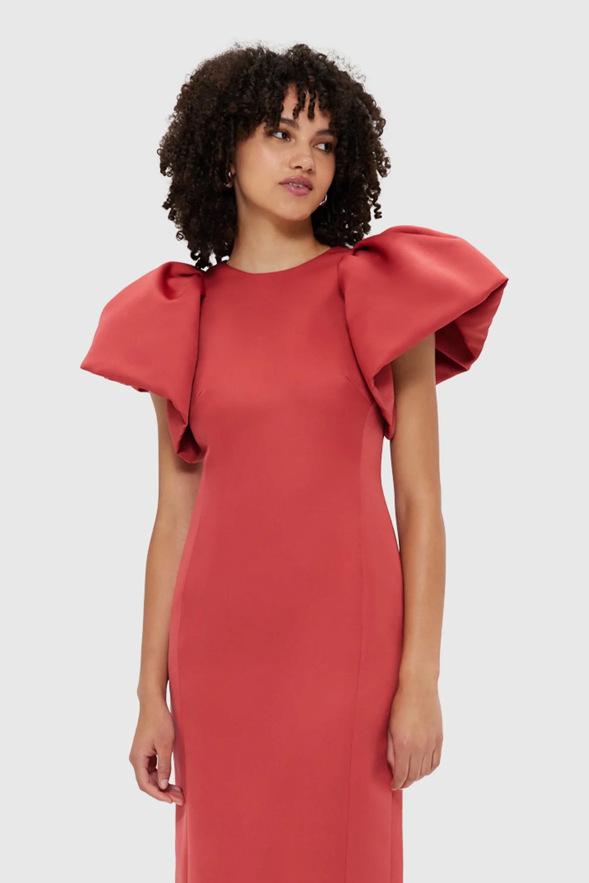 strapless open back dress Leo Lin Lucinda Maxi Dress - Mulberry