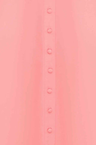 Leo Lin Bianca Short Sleeve Midi Dress - Strawberry Pink