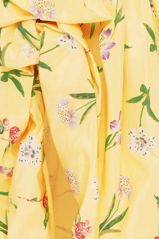 Leo Lin Maxime Voluminous Gown - Wild Flower in Sorbet