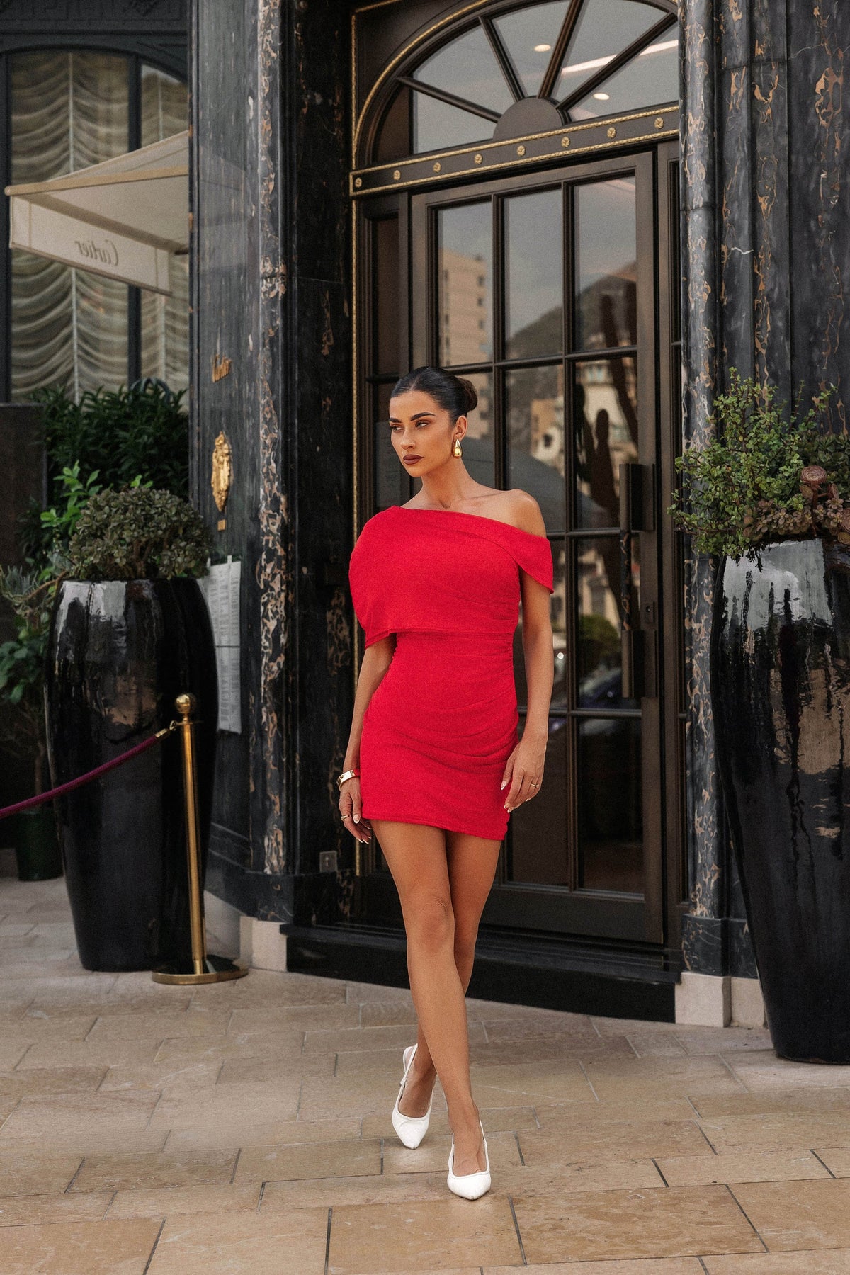 Elle Zeitoune Layla Dress - Red