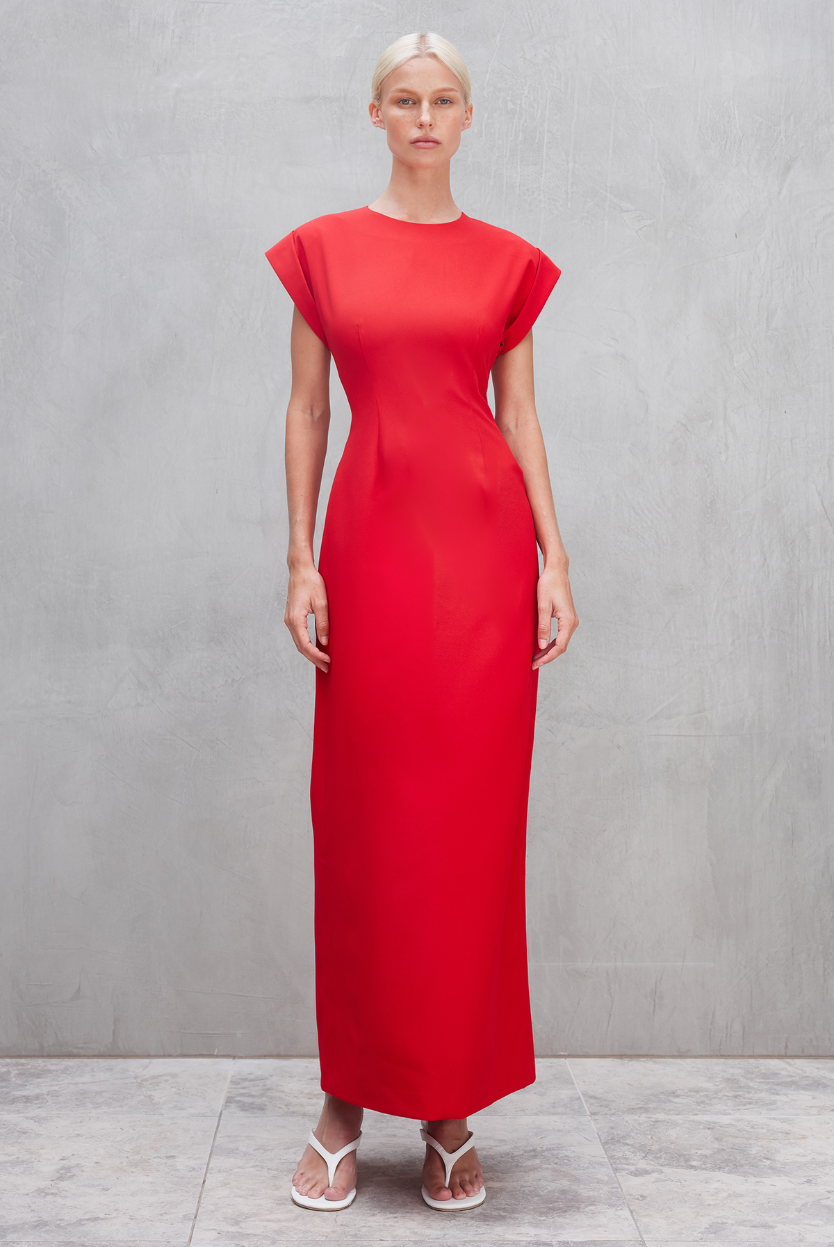 Sofia Irina Renee Maxi Dress - Red