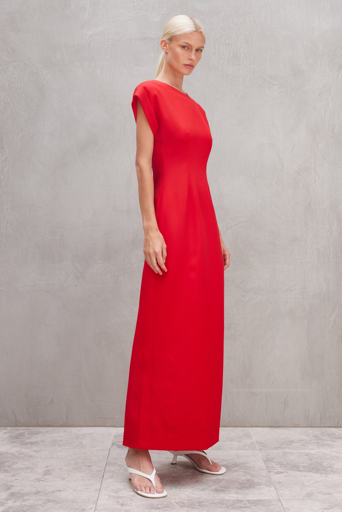 Sofia Irina Renee Maxi Dress - Red