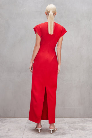 Sofia Irina Renee Maxi Dress - Red