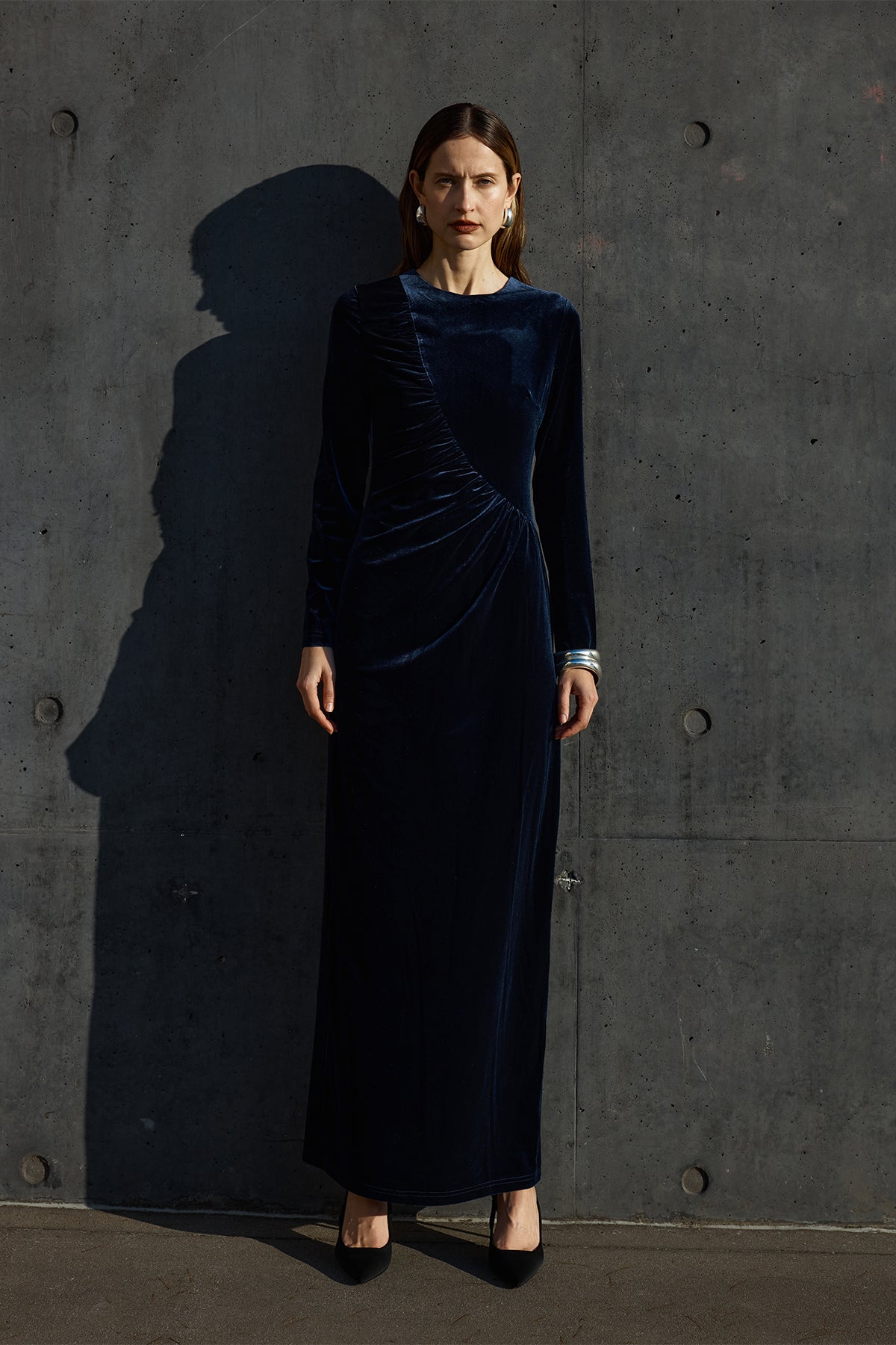 Sofia Irina Alejandro Gown - Navy