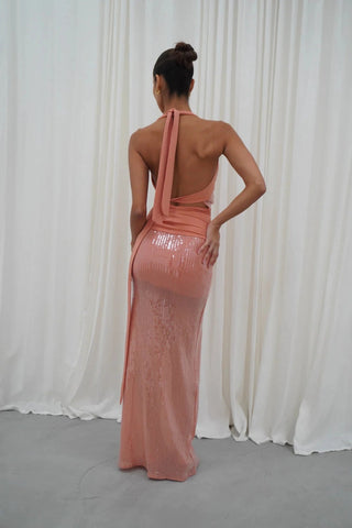 Deconduarte Lilou Dress - Coral